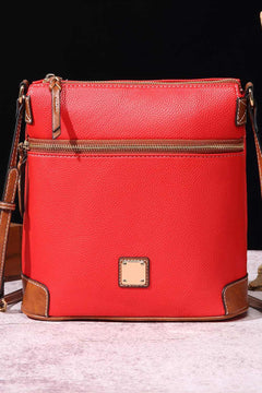 PU Leather Crossbody Bag - Primrose Signature Boutique