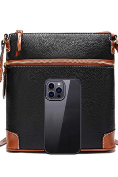 PU Leather Crossbody Bag - Primrose Signature Boutique