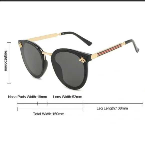 Queen Bee Designer Sunglasses - Primrose Signature Boutique