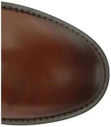 Rich Cognac Leather Riding Boot size 7.5-zoom-