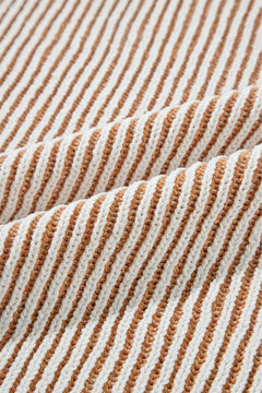 Round Neck Dropped Shoulder Sweater - Primrose Signature Boutique