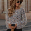 Switch Crop Confetti Knit Sweater 2 image