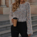 Switch Crop Confetti Knit Sweater 3 image