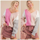 Switch Mauve Color Block Sweater 3 image