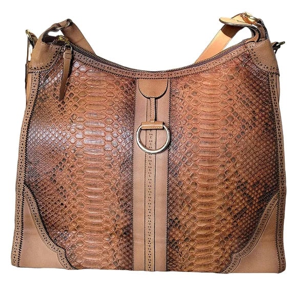 Rare Cuadra Genuine Alligator Leather Tote Bag