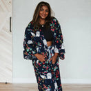 Switch Tropical Birds Tie Front Kimono 3 image