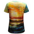 Switch Van Gogh 3D Floral Impressionist Oil Painting Yellow T-Shirt 2 image