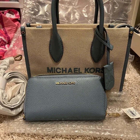 MK SM Mirella tote w/ matching wallet