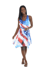 Americana Racer back dress