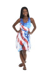 Americana Racer back dress