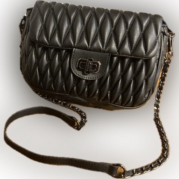 Badgley Mischka Mini Messenger Crossbody Bag