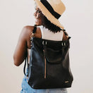 Switch Vegan Leather Backpack Crossbody Bag 2 image