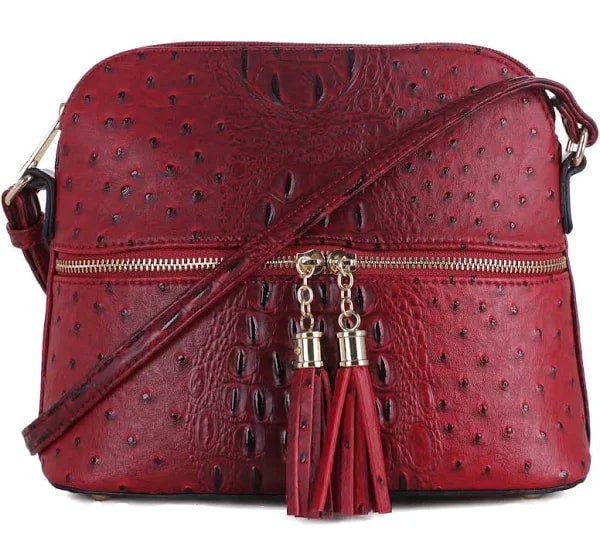 Crossbody Shoulder Bag Vegan Leather