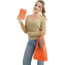 Switch Orange Slouchy Hobo Shoulder Bag Ultra Soft With Coin Purse 3 image