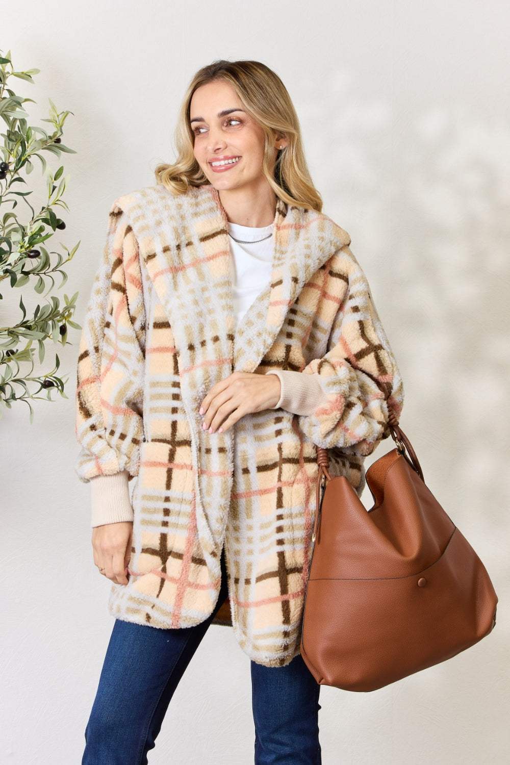 SHOMICO Vegan Leather Handbag with Pouch - Primrose Signature Boutique