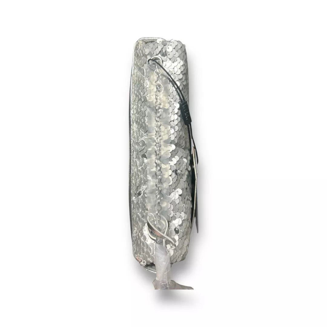 Silver Glitter Nicole MItchell Crossobdy Bag - Primrose Signature Boutique