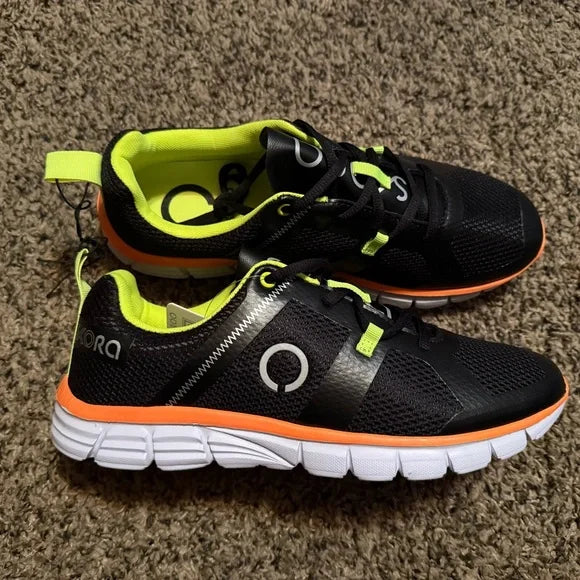 Skora Black/Orange Men's Athletic Shoes