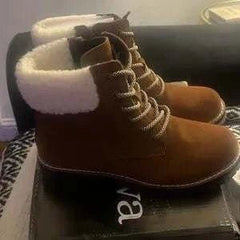 Sola Brown Suede Boots Size 8 - Primrose Signature Boutique