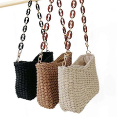 Staycation Straw Shoulder & Crossbody Bag! - Primrose Signature Boutique