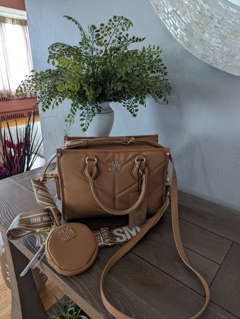 Steve Madden – Gesteppte Mini-Tragetasche-zoom-