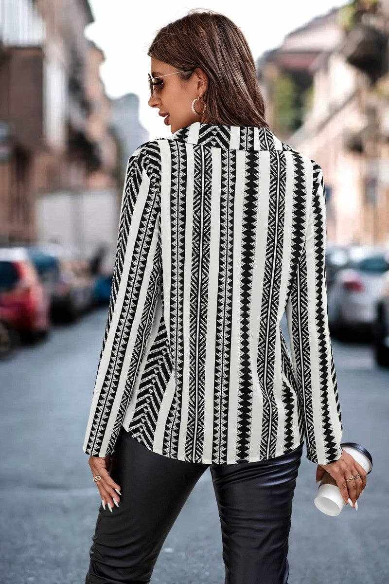Stripe Story Shirt - Primrose Signature Boutique
