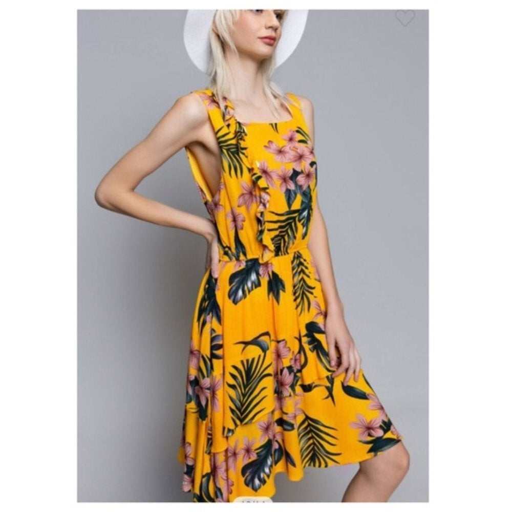 Multi Color Midi Dress