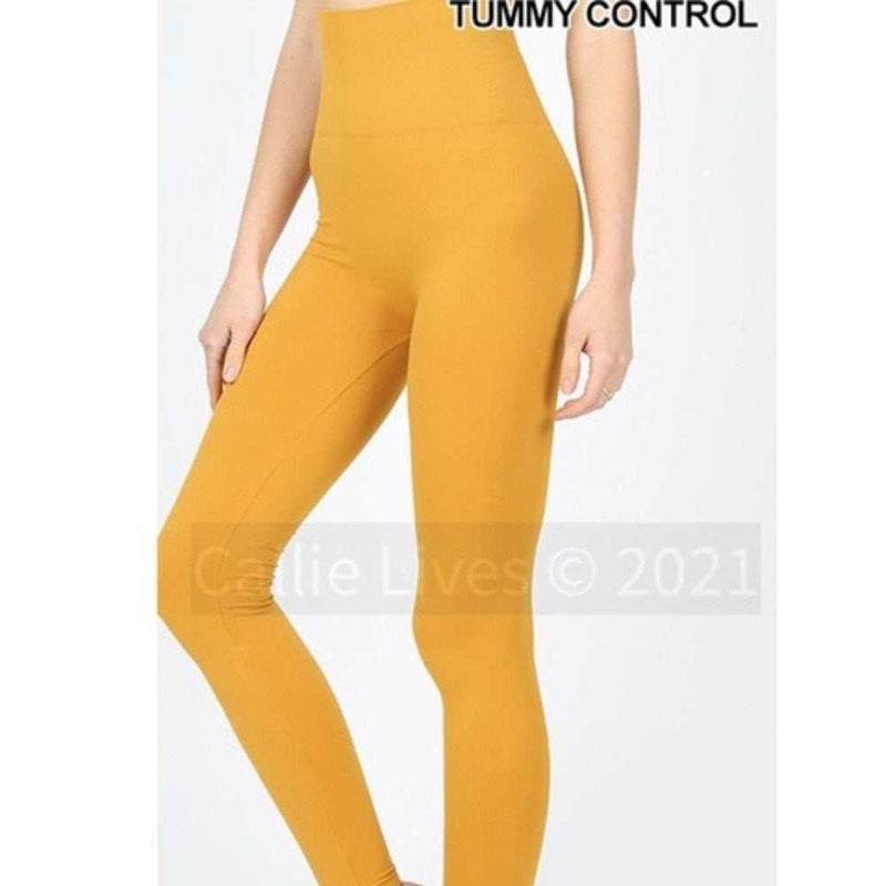 Tummy Control Seamless Leggings-zoom-