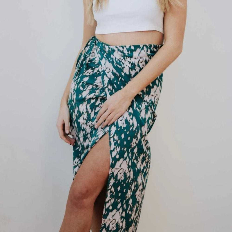 Two-in-One Animal Print Wrap-zoom-