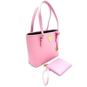 Valentino Orlandi Medium Tote Bag with Matching Wallet - Primrose Signature Boutique