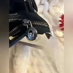 Vegan Leather Crossbody Black Bag - Primrose Signature Boutique