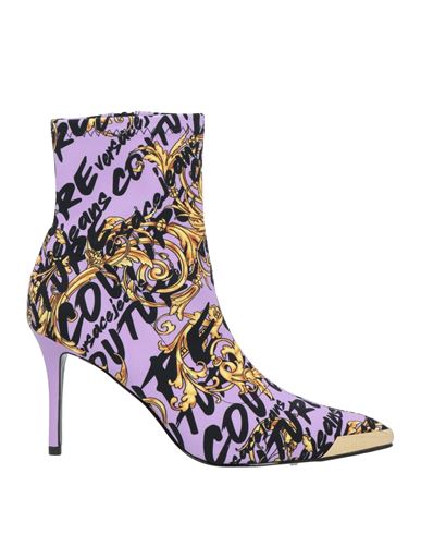 Versace Jeans Couture Purple Brush Scarlett Boots in Lilac