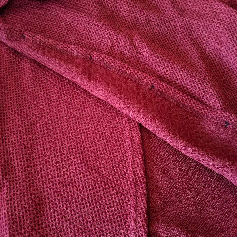 Wine Red Button Embellished Sweater - Primrose Signature Boutique
