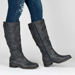 Women's Regular, Wide Calf and Extra Wide Calf Carly Boot - Primrose Signature Boutique