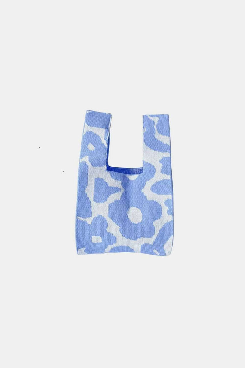 Zenana Flower Umweltfreundliche Strickhandtasche-zoom-