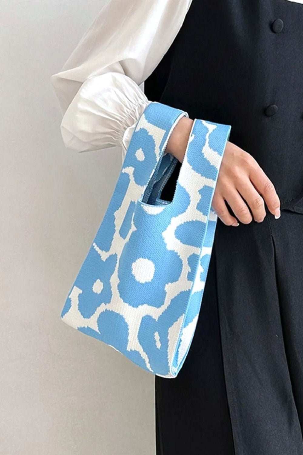 Zenana Flower Eco - Friendly Knitted Handbag - Primrose Signature Boutique